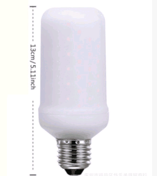 LED Flame Torch Light for Halloween Decorations E27
